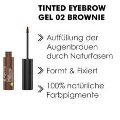 02 Brownie - Gel à Sourcils à L'Huile De... -Chic Beauté Soldes 02 brownie gel a sourcils a lhuile de jojoba bio et vegan de sante naturkosmetik 2