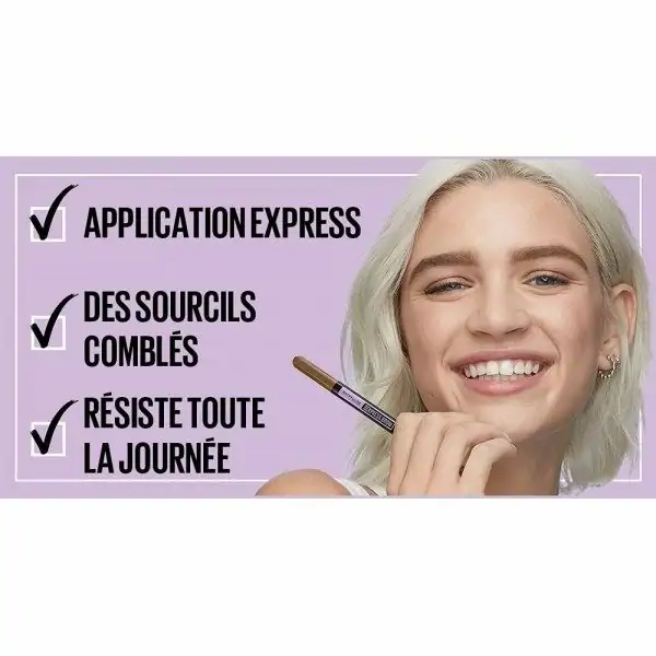 Maybelline 04 Dark Brown - Crayon à Sourcils Express... 7 Maybelline 04 Dark Brown - Crayon à Sourcils Express... – Image 5