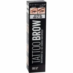 Maybelline 08 Noir - Gel à Sourcils Waterproof Tattoo...