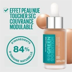 Maybelline 100 : Fond De Teint Huile Teintée Visage... -Chic Beauté Soldes 100 fond de teint huile teintee visage superdrop green edition tinted oil de maybelline new york 3