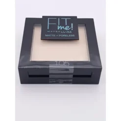 Maybelline 105 Natural Ivory - Poudre Ton Sur Ton FIT...