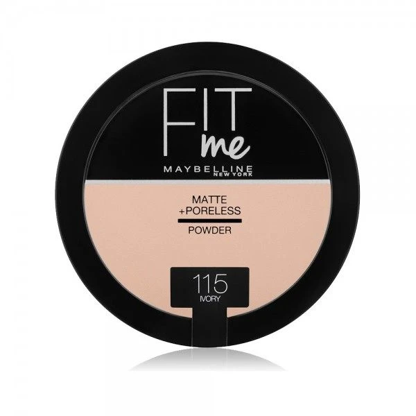 Maybelline 115 Ivory - Poudre Compacte FIT ME ! Matte... 3 Maybelline 115 Ivory - Poudre Compacte FIT ME ! Matte...
