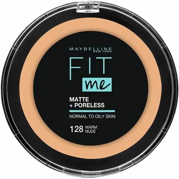 Maybelline 128 Warm Nude - Poudre Compacte FIT ME... 3 Maybelline 128 Warm Nude - Poudre Compacte FIT ME...