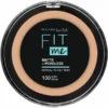 Maybelline 130 Buff Beige - Poudre Compacte FIT ME... 1 Maybelline 130 Buff Beige - Poudre Compacte FIT ME... -Chic Beauté Soldes 130 buff beige poudre compacte fit me matte poreless de maybelline new york