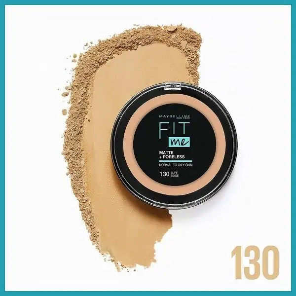 Maybelline 130 Buff Beige - Poudre Compacte FIT ME... 5 Maybelline 130 Buff Beige - Poudre Compacte FIT ME... – Image 3