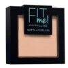 Maybelline 130 Buff Beige - Poudre Ton Sur Ton FIT ME... -Chic Beauté Soldes 130 buff beige poudre ton sur ton fit me matte poreless de maybelline new york