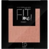 Maybelline 15 Nude - Blush En Poudre FIT ME ! De... -Chic Beauté Soldes 15 nude blush en poudre fit me de gemey maybelline