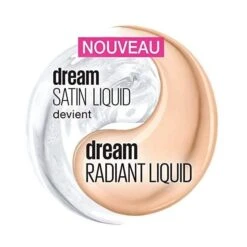 Maybelline 21 Beige Doré - Fond De Teint Soin Dream... -Chic Beauté Soldes 21 beige dore fond de teint soin dream radiant liquid de gemey maybelline 2