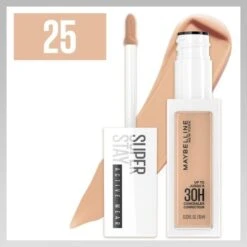 Maybelline 25 Medium - Correcteur Anti-Cernes... -Chic Beauté Soldes 25 medium correcteur anti cernes superstay active wear longue tenue jusqua 30h de maybelline new york 1