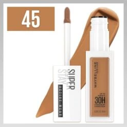 Maybelline 45 Tan - Correcteur Anti-Cernes Superstay... -Chic Beauté Soldes 45 tan correcteur anti cernes superstay active wear longue tenue jusqua 30h de maybelline new york 1