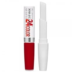 Maybelline 560 Red Alert - Rouge à Lèvres Superstay... -Chic Beauté Soldes 560 red alert rouge a levres superstay color 24h gemey maybelline 2