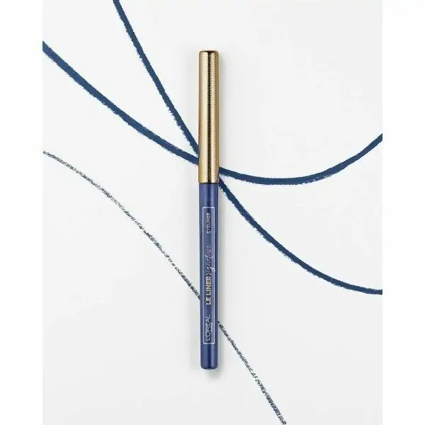 L'Oreal Blue Jersey - Crayon Eyeliner Waterproof... 4 L'Oreal Blue Jersey - Crayon Eyeliner Waterproof... – Image 2