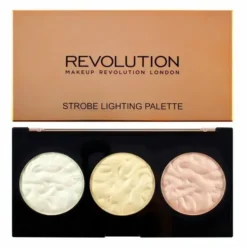 Makeup Revolution Highlighter Strobe Lighting Palette De... -Chic Beauté Soldes highlighter strobe lighting palette de makeup revolution 3