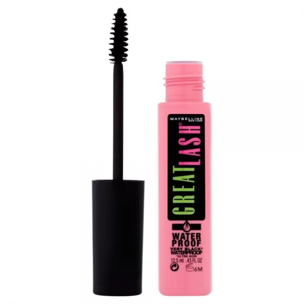 Maybelline Mascara Great Lash Very Black Waterproof... 3 Maybelline Mascara Great Lash Very Black Waterproof...