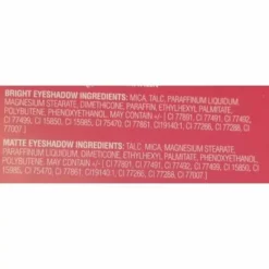 Palette De Fards à Paupières Tons CERISE... -Chic Beauté Soldes palette de fards a paupieres tons cerise de ddonna 1