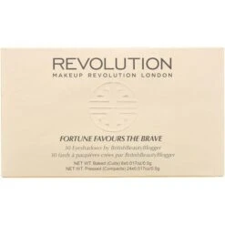 Makeup Revolution Palette D'Ombres à Paupières Fortune... 8 Makeup Revolution Palette D'Ombres à Paupières Fortune... -Chic Beauté Soldes palette dombres a paupieres fortune favours the brave de makeup revolution 2