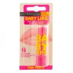 Maybelline Pink Punch - Baume à Lèvres Hydratant Baby... -Chic Beauté Soldes pink punch baume a levres hydratant baby lips gemey maybelline 1
