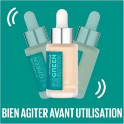 Maybelline Teinte 10 - Fond De Teint Huile Sèche... -Chic Beauté Soldes teinte 10 fond de teint huile seche teintee visage superdrop green edition tinted oil de maybelline new york 3